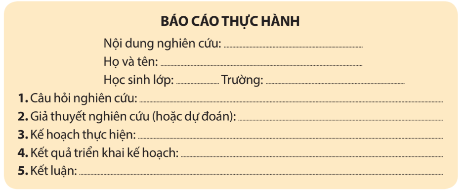 Giải KHTN 7 Bài 36: Thực hành chứng minh sinh trưởng và phát triển ở thực vật, động vật Chân trời sáng tạo