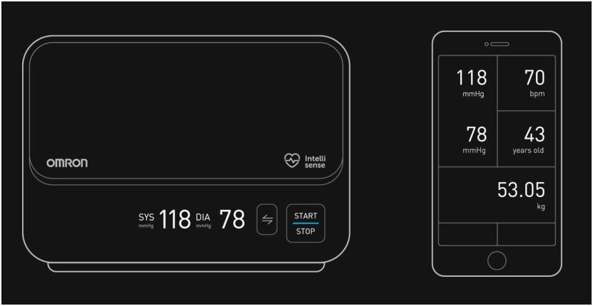 Tensiomètre bras OMRON Evolv connecté