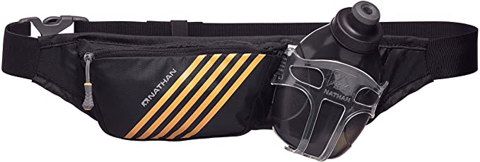 Nathan NS4523 Swift Plus Running Hydration Pack Fitness Running Belt with 10oz Flask, One Size