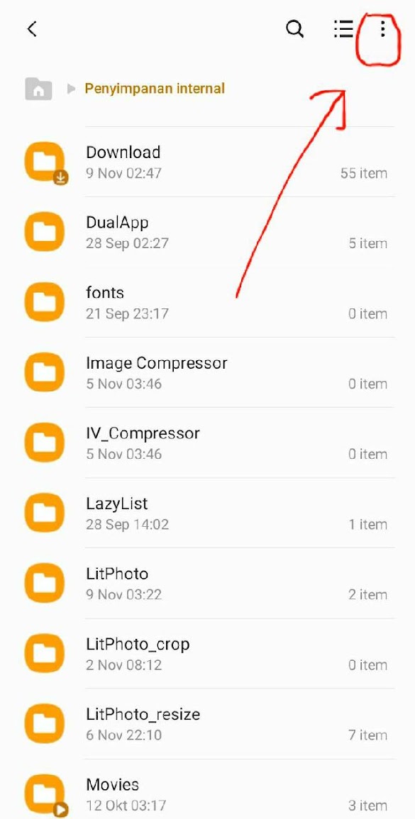 Cara Membuat Folder Baru Di Oppo 5