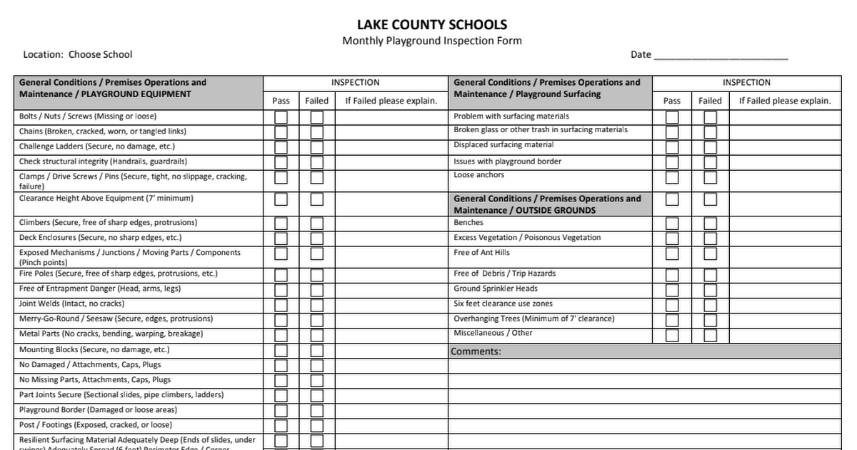 Monthly Playground Inspection Form - Fillable.pdf - Google Drive