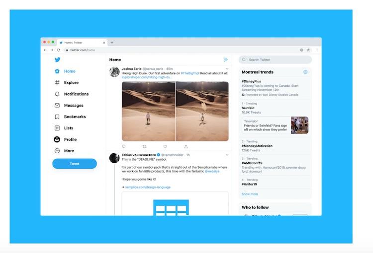 Plateforme de médias sociaux Twitter