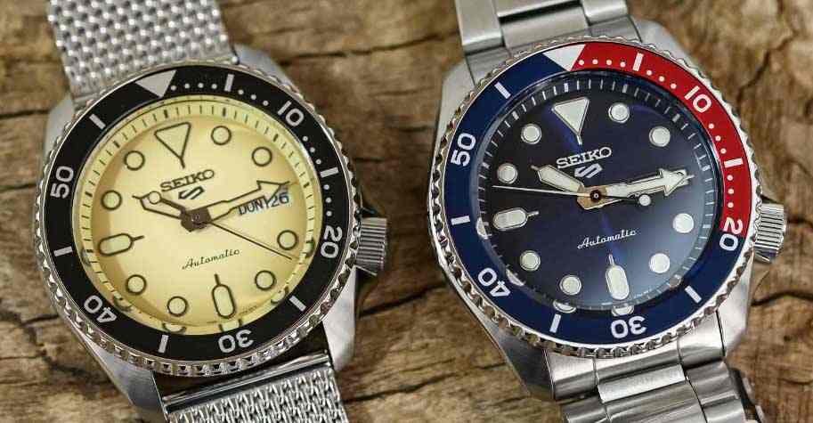 Seiko 5 Sports "5KX" versi sebelumnya dengan diameter 42,5mm