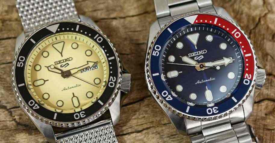 Seiko 5 Sports"5KX" versi sebelumnya dengan diameter 42,5mm