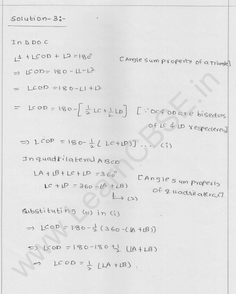 RD Sharma Class 9 Solutions Chapter 14 Quadrilaterals Ex 14.1 2