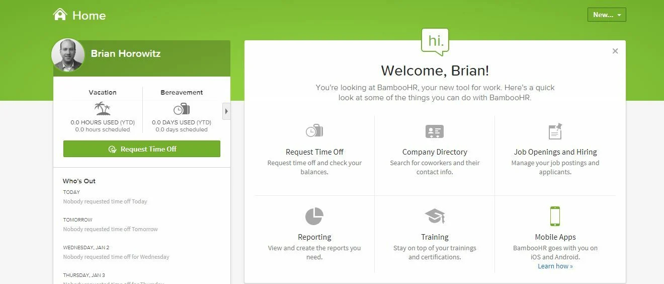 Bamboo HR: Human Resources Tool for Startups 