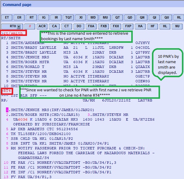 Understanding Amadeus PNR Travelstudy
