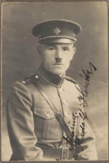 Rudolf Horák v četnické uniformě