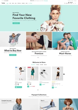 Fashion shopify theme yanka