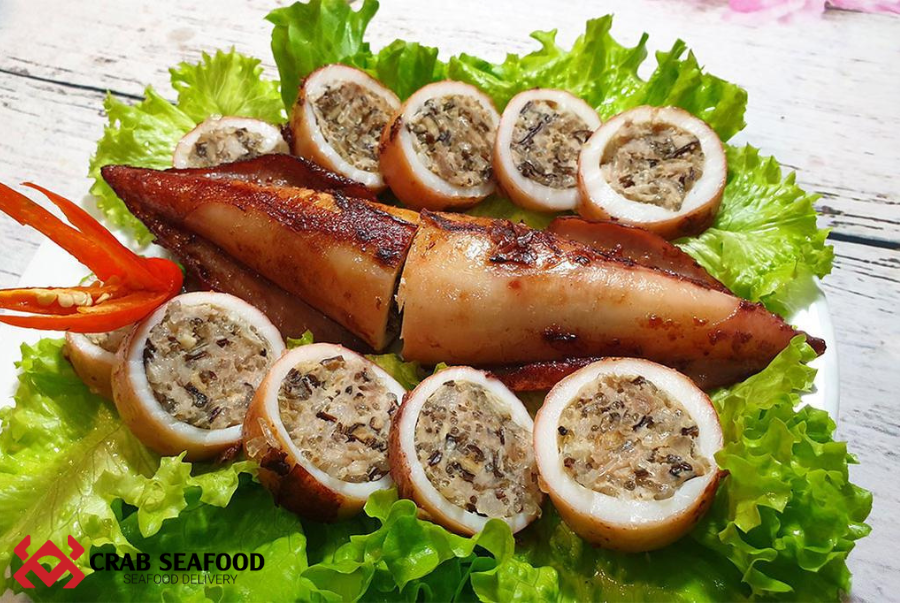 4 Cách Chế Biến Mực Ống Chiên Ngon Hết Sẩy - Crab Seafood