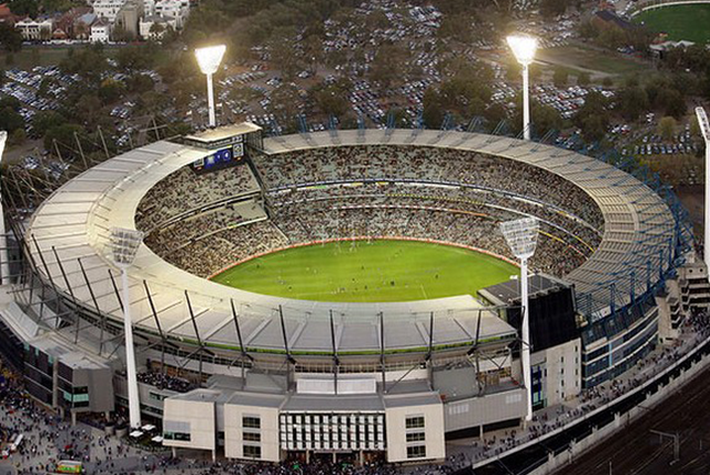 Melbourne Cricket Ground-1,00,024 Capacity-Second Biggest Cricket Stadium In The World
