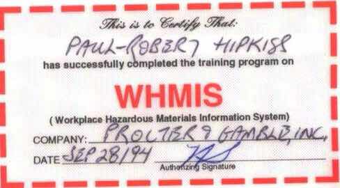 WHMIS