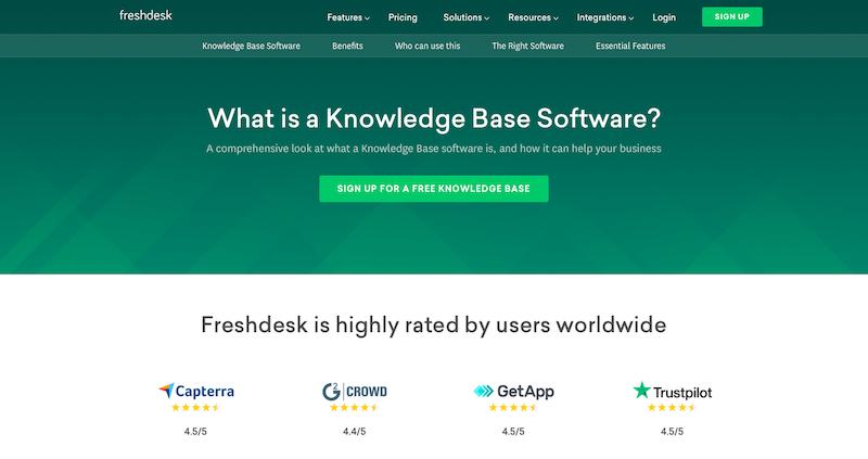Freshdesk - ferramenta de base de conhecimento