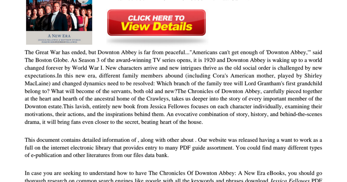 The-Chronicles-Of-Downton-Abbey-A-New-Era.pdf - Google Drive