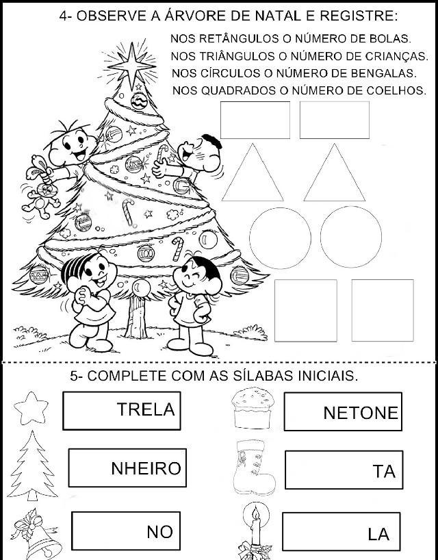 51 Atividades de Natal para Educação Infantil para Imprimir Grátis |  Revista Artesanato