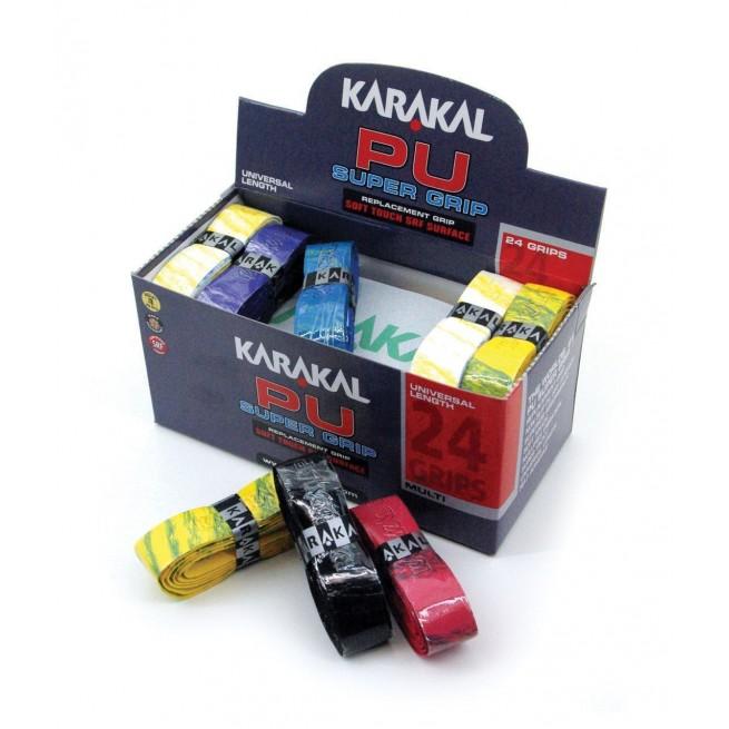 replacement grip, karakal pu super grip multi-colour
