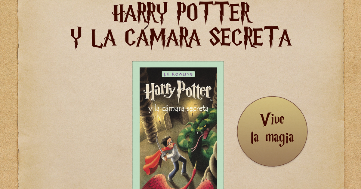 PPT Harry Potter y la cámara secreta.pdf - Google Drive