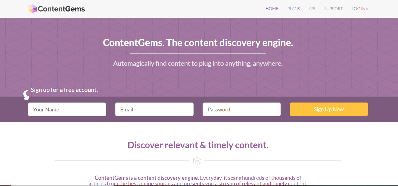 ContentGems for content curation