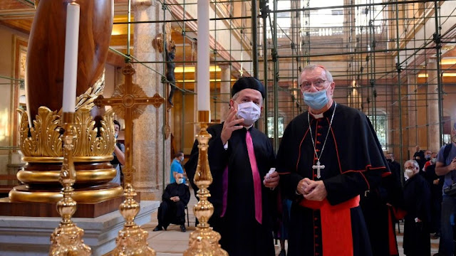 Ngày Cầu nguyện & Ăn chay của Đức Thánh Cha cho Li Băng, Đức Hồng y Parolin bày tỏ sự gần gũi của Giáo hội ở Beirut