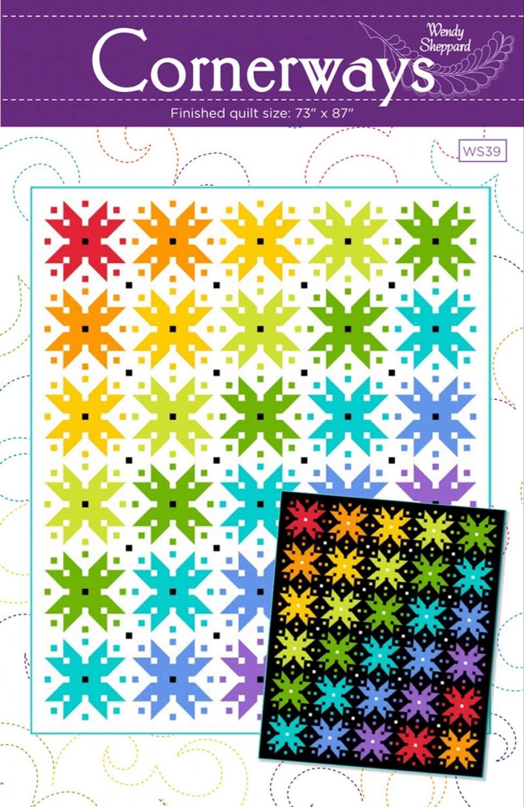 cornerways rainbow quilt patterns