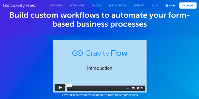 gravity flow build custom workflows to automate your form-based business processes