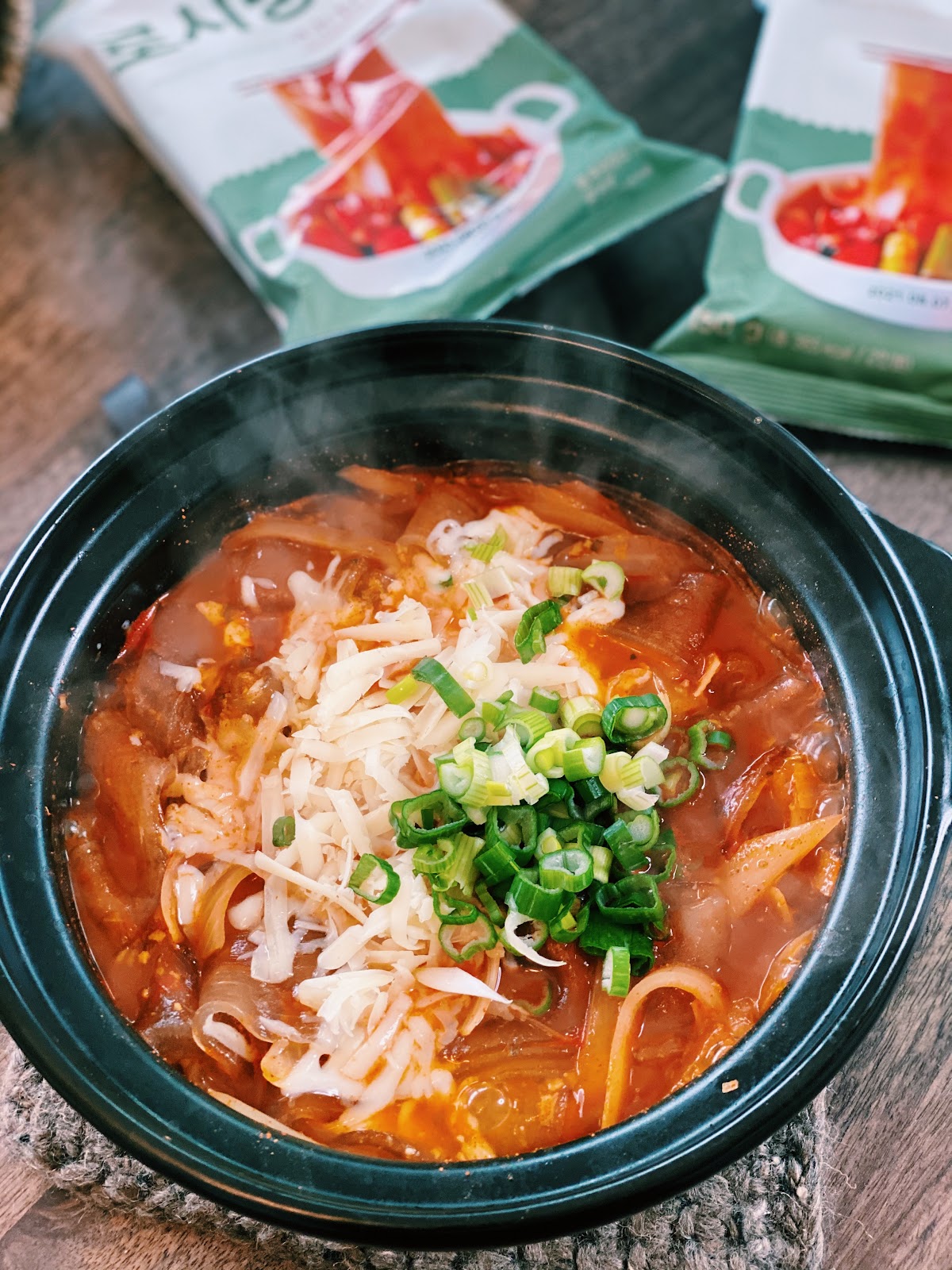 Spicy Wide Chewy Noodles (Healthy and ADDICTING)