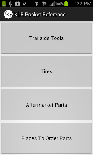 KLR Pocket Reference apk