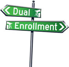 Dual Enrollment Road Sign 