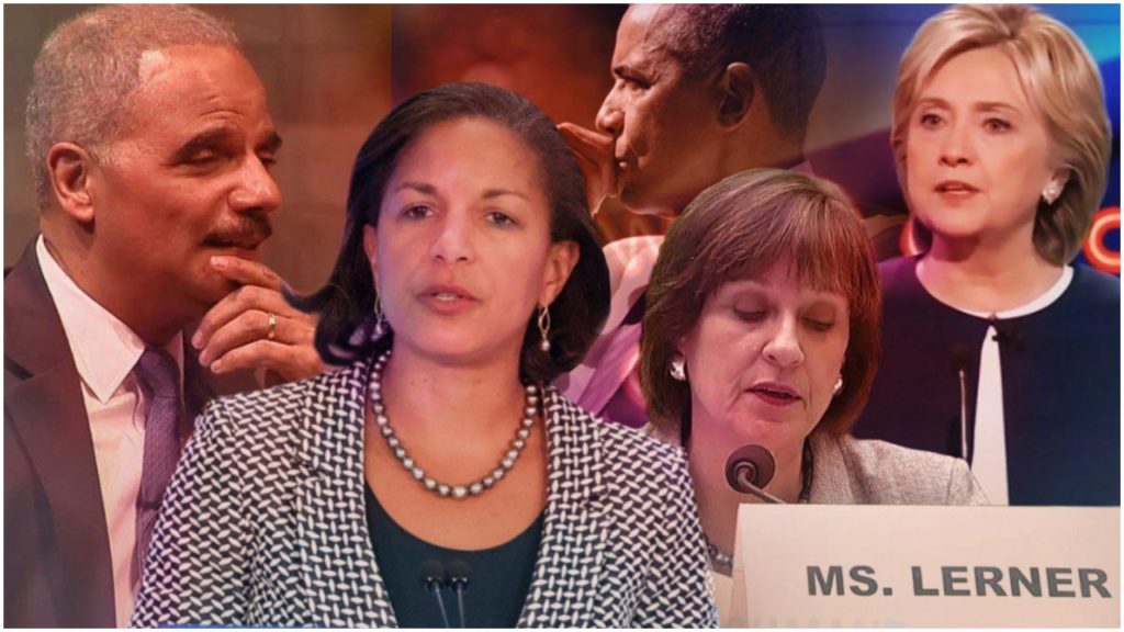 There’s a Direct Line from Obama, Holder, Rice, Lois Lerner, and Clinton to FBI Scandals