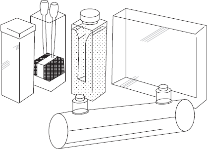 Sample cells diagram