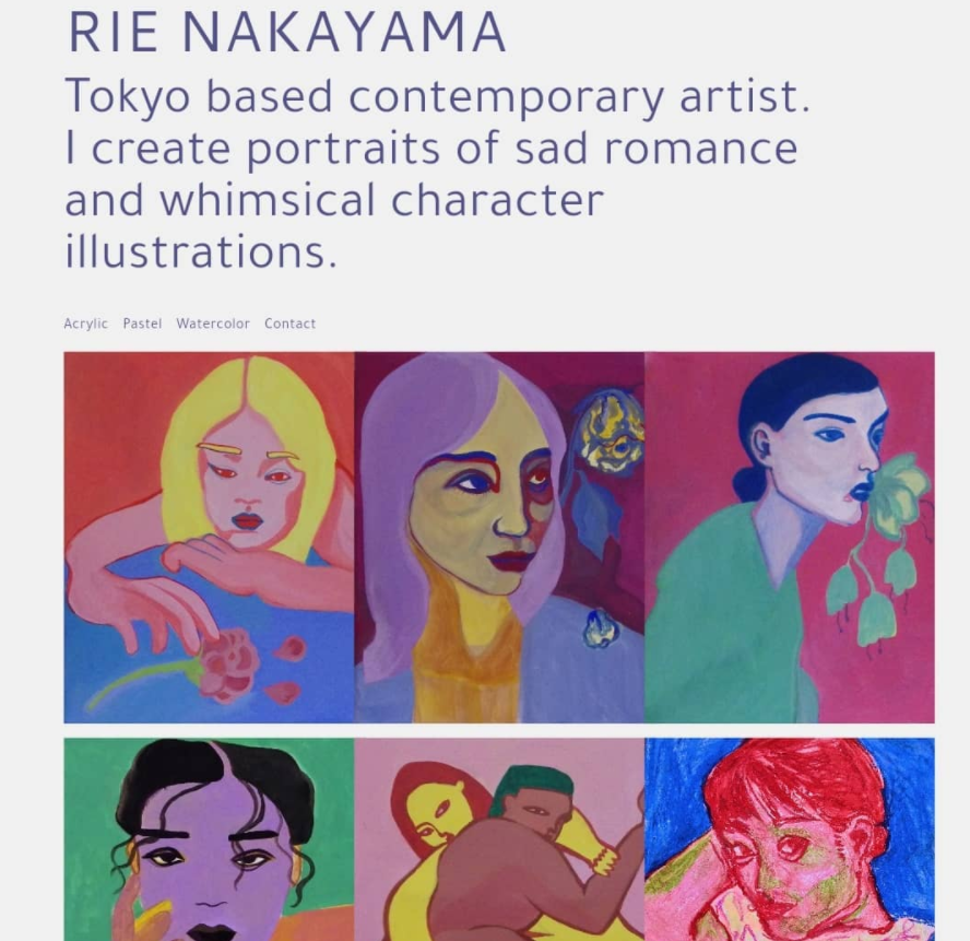 portafolio de Rie Nakayama