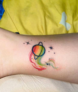 Planet Tattoo Design Meaning – Highlights The Symbolic Meaning Of A ...