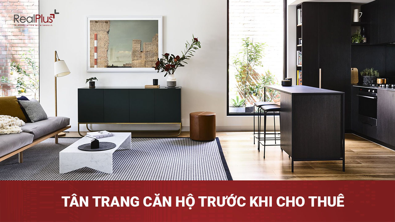 Tiến hành tân trang căn hộ trước khi cho thuê