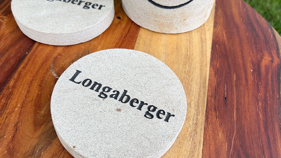 Longaberger coaster