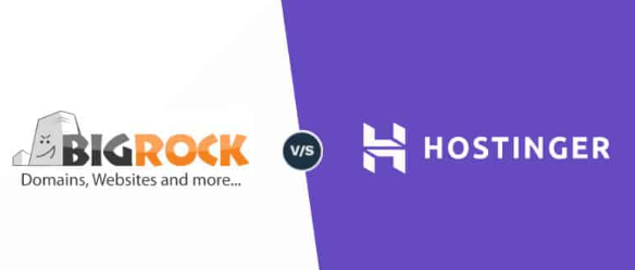 BigRock vs Hostinger: A Detailed Comparison in India