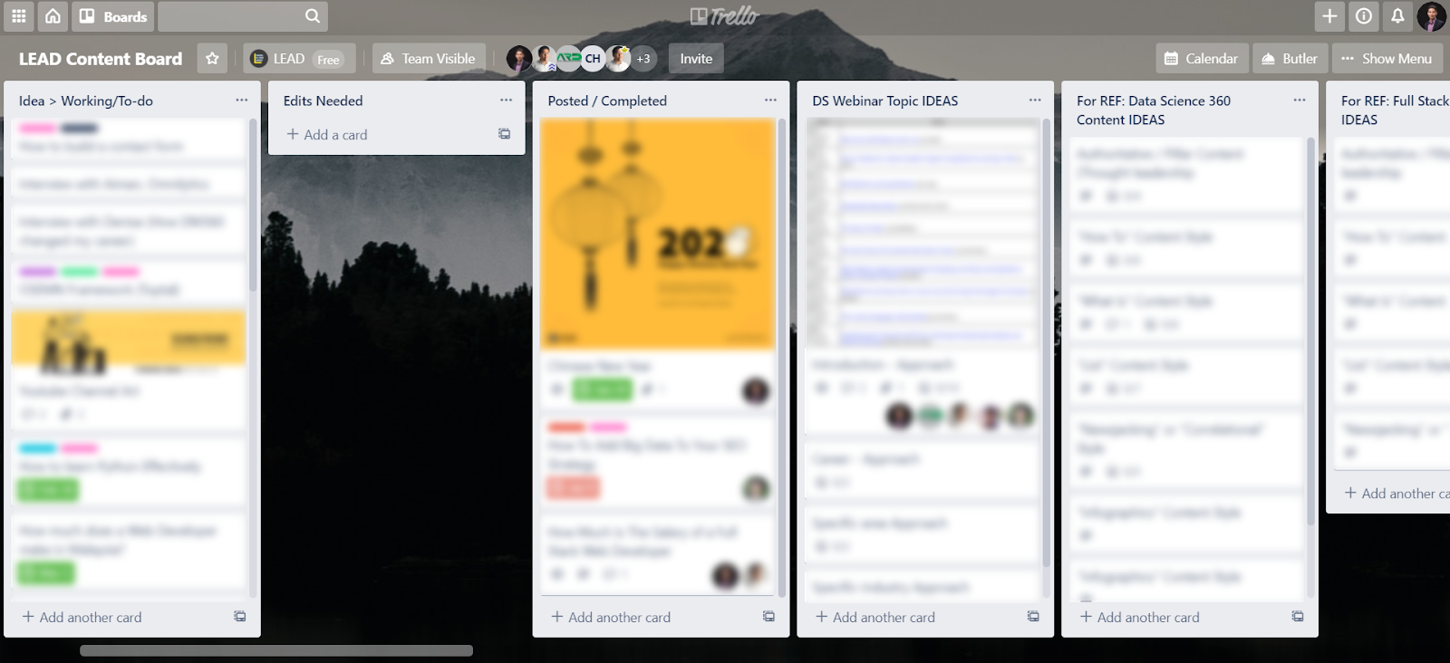 working remotely - Trello