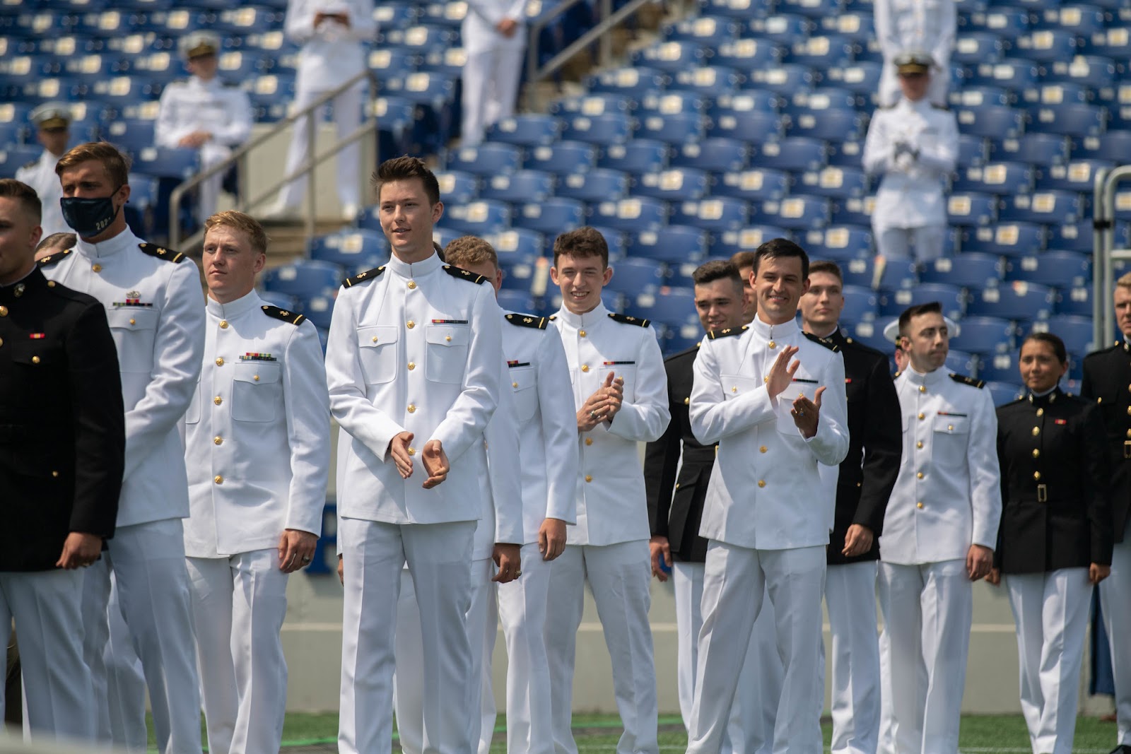 navy white uniforms