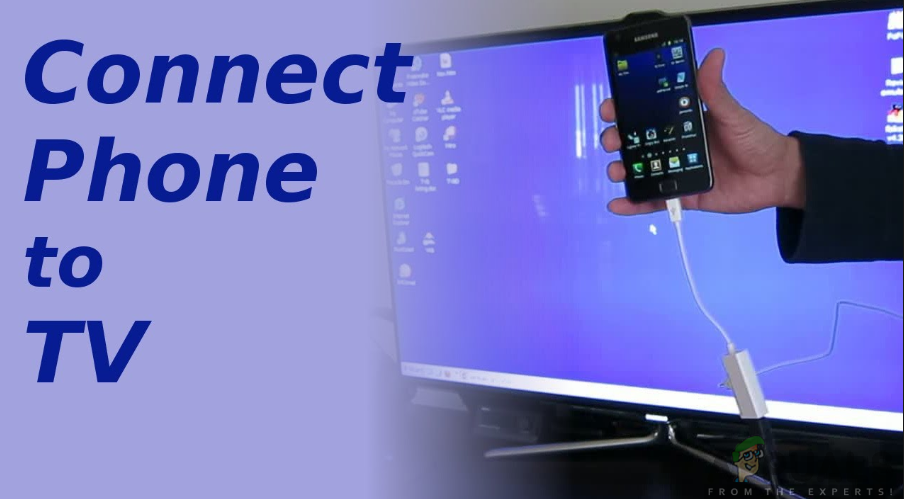 This image shows the How do you Connect Your Phone to The TV.