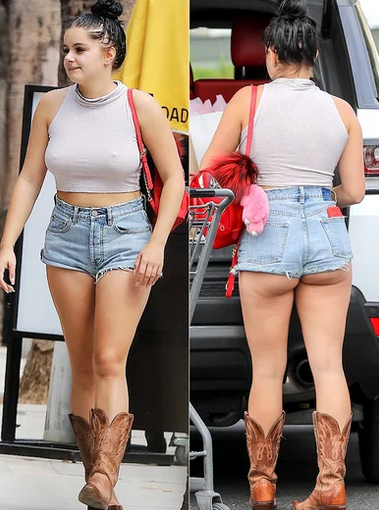 High Waisted Jeans With Crop Top