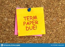 term paper format in Nigeria