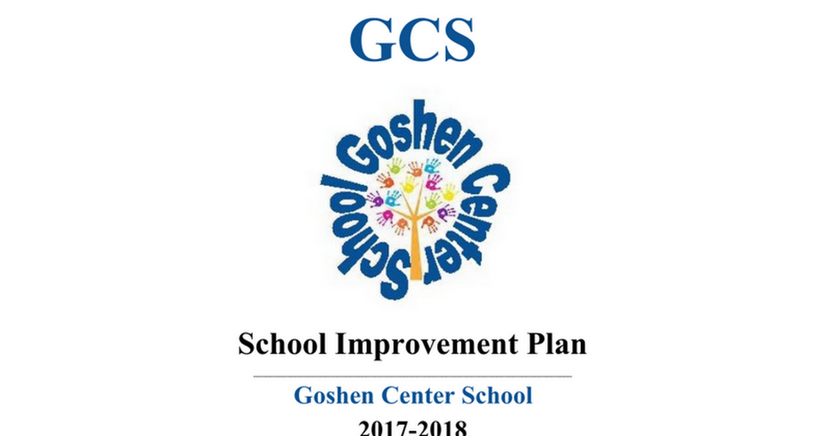 MASTER GCS 2017-18 School Improvement Plan