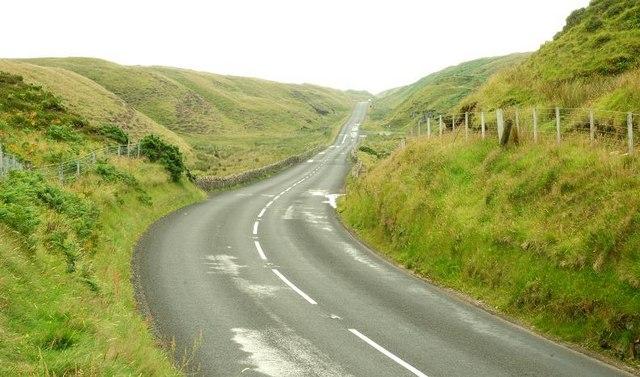 File:The Loughareema Road near Ballycastle - geograph.org.uk - 897477.jpg