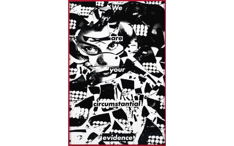 We Are Your Circumstantial Evidence, Barbara Kruger, 1981, sold at Sotheby’s, New York in 2014 for $509,000.