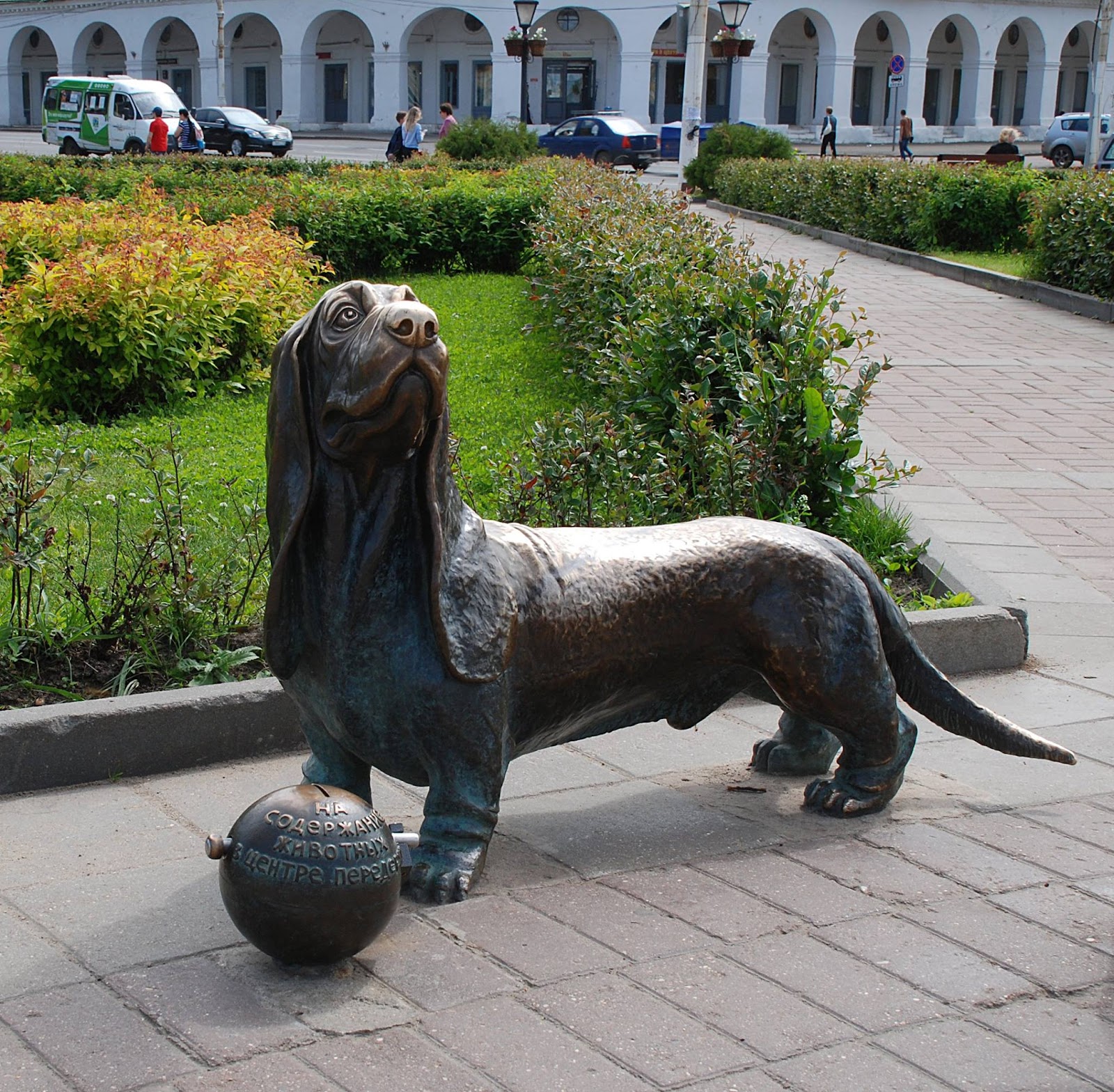 центральная площадь кострома