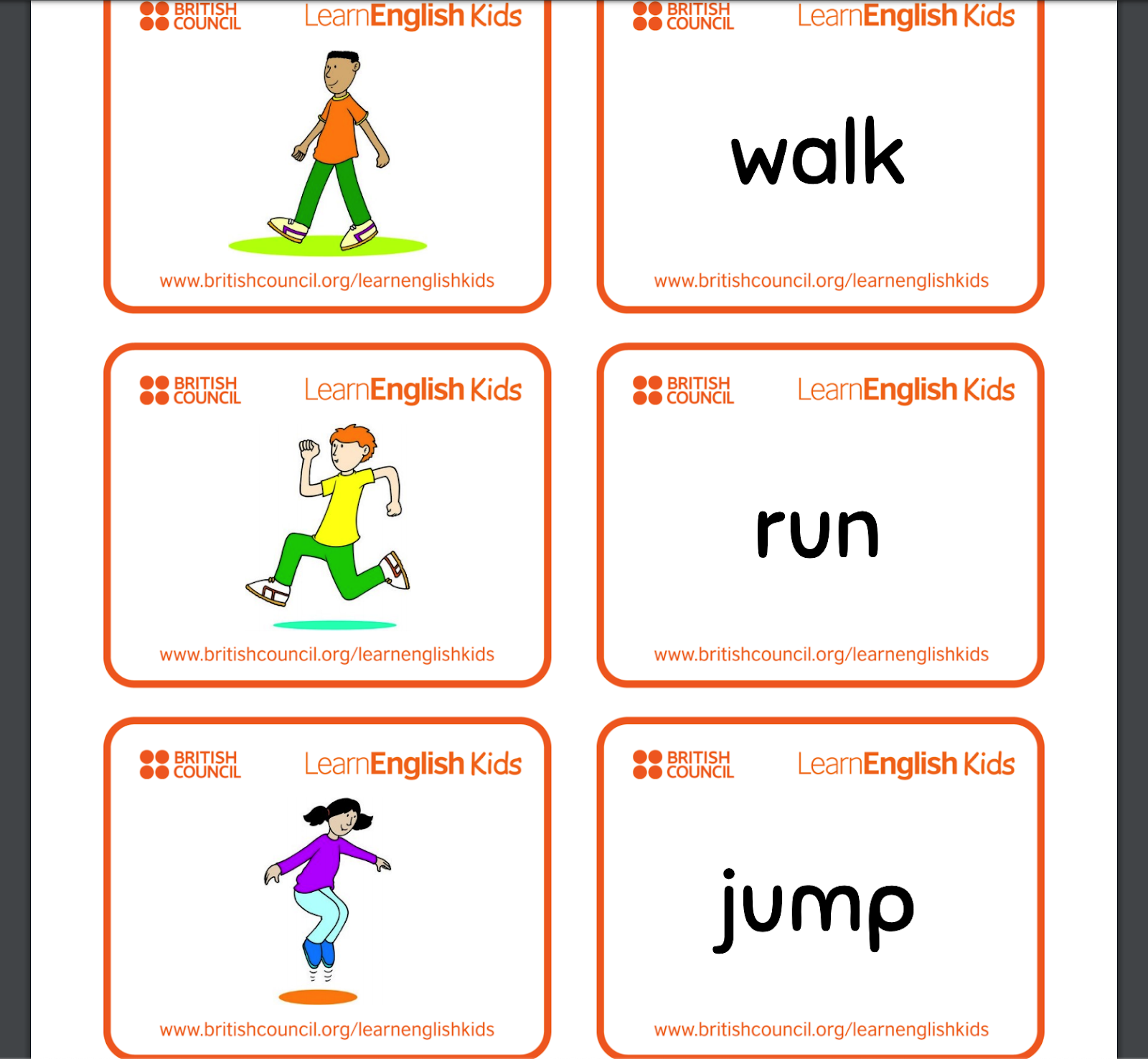 Action verbs в английском
