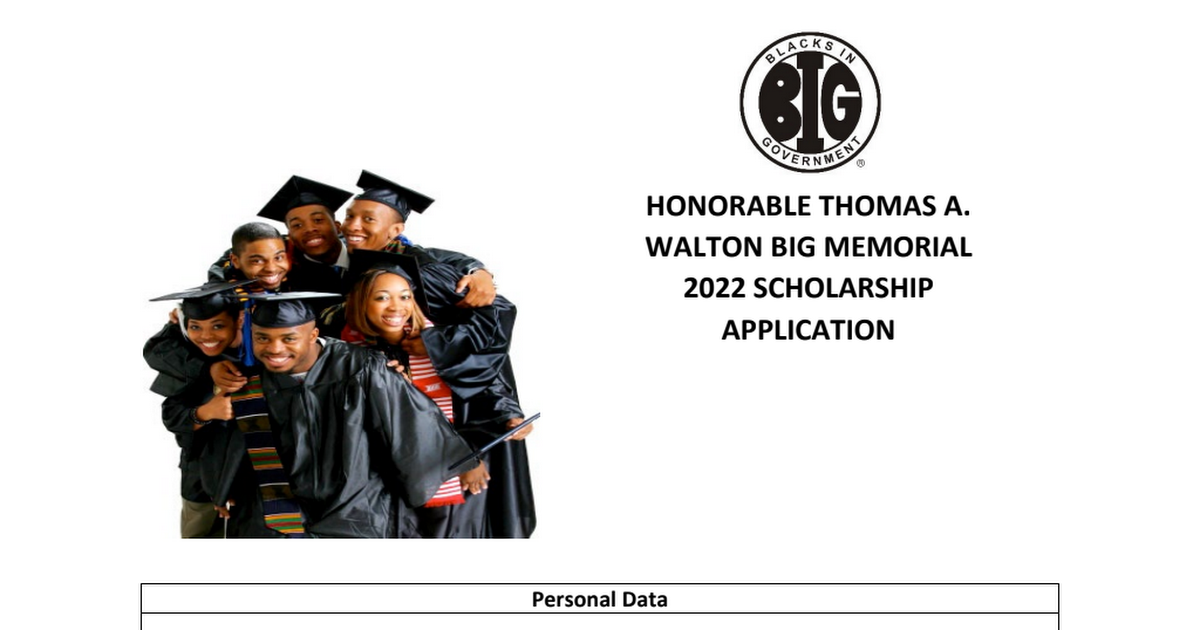 Thomas A Walton Scholarship 2022 application (2).pdf