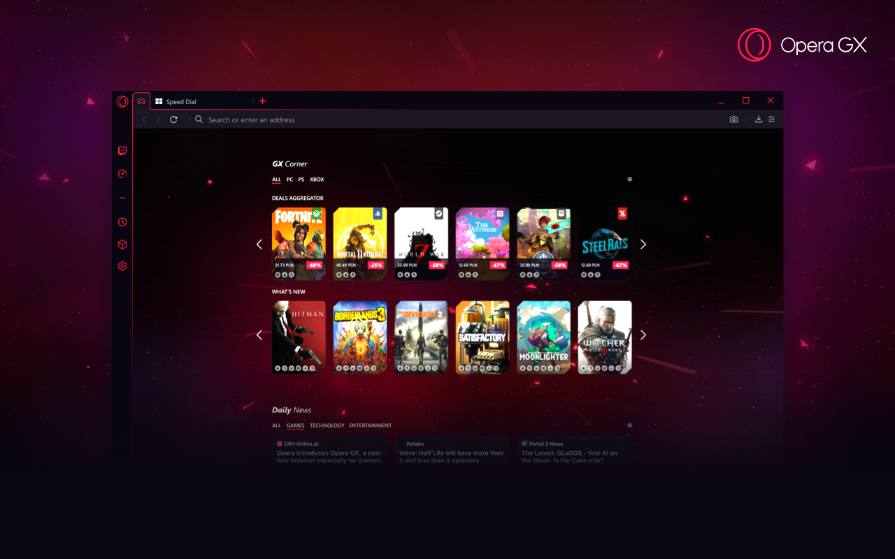 Opera opens early access to the world's first gaming browser, Opera GX -  Opera Newsroom