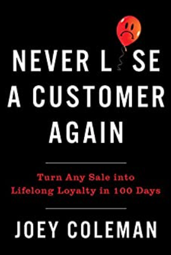 Best Customer Sucess Books: Never Lose A Customer Again Cover