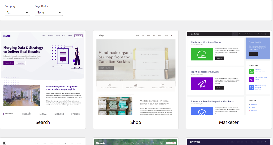 GeneratePress Library