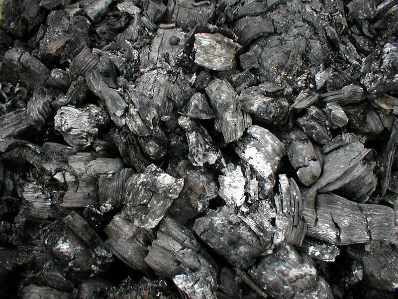 Closeup of a pile of coal : Free Stock Photo